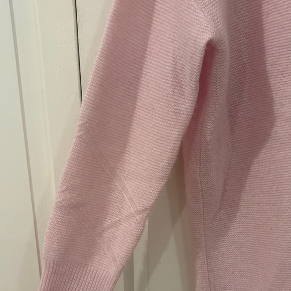 Pure Pink Women's Cashmere Sweater - Picture 8 of 13